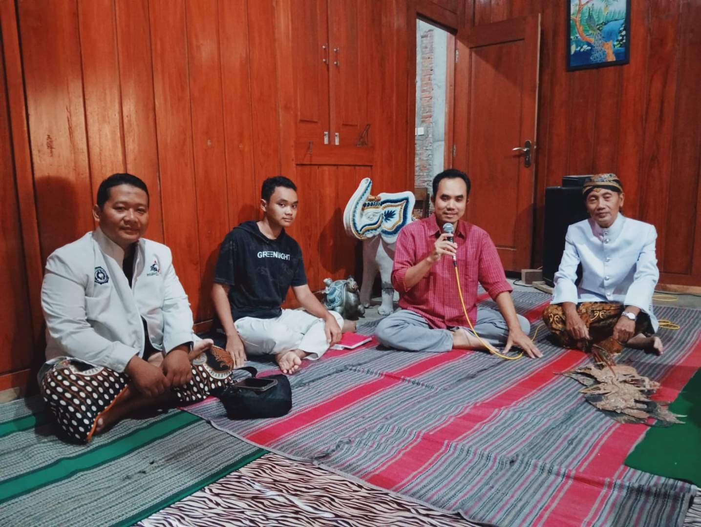 Kaprodi Seni Budaya STIAB Smaratungga Kunjungi Sanggar Seni Vidya Sabda Palur